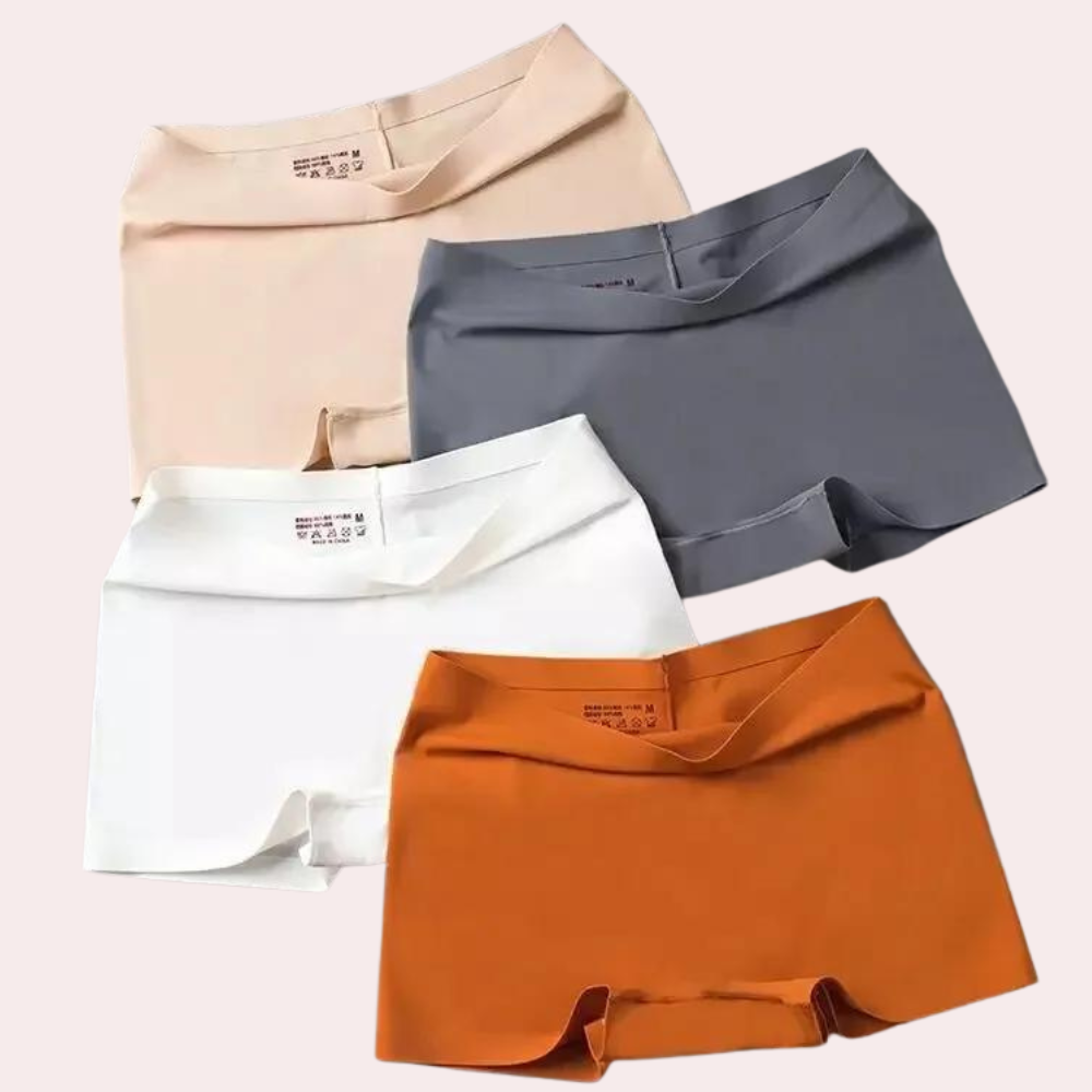 Seamless Boxer Shorts Panties 3 PK - Bitau