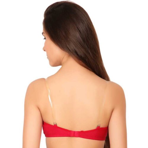 3 Pairs Clear Transparent Back Regular Bras - Image 4