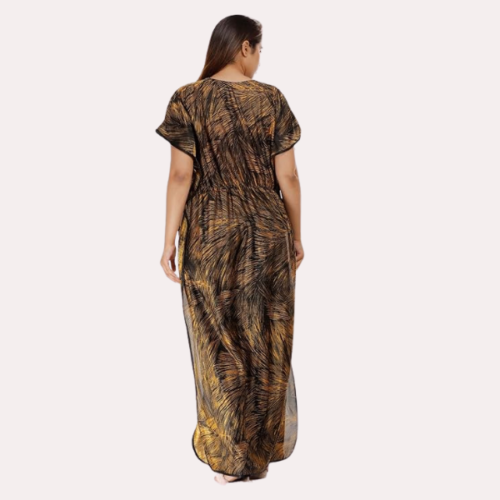 Printed Satin Nightie for Girls/Women - Image 5