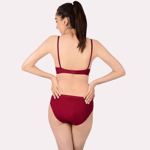 Comfortable Cotton Bra & Panty Set for Women - Image 5
