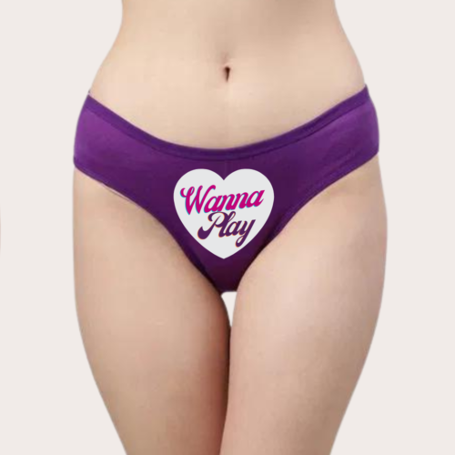 Wanna Play in Style- Heart-themed Custom Panty - Image 2
