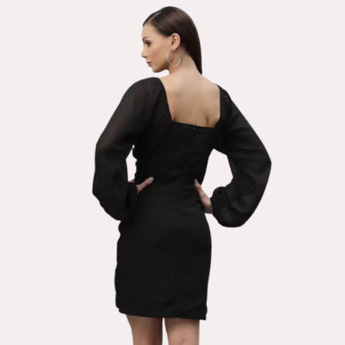 Stylish Black One-Piece Outfit for Women - Image 5