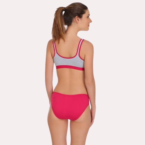 Trendy Sports Bra with Panty for Women - Image 4