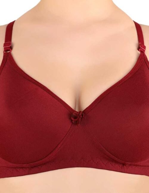 Women T-Shirt Lightly Padded Bra - Image 6