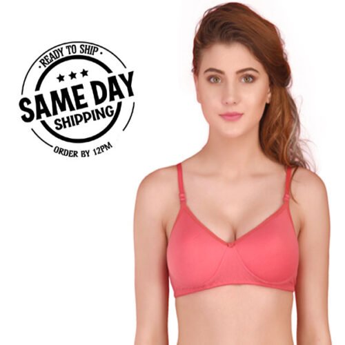 3 Pack Seamless padded T shirt bra - Image 3