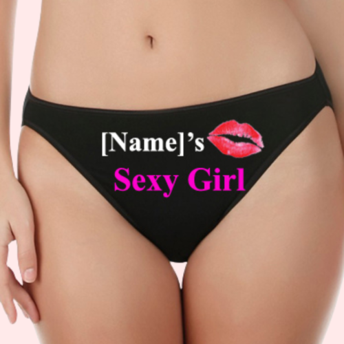 Customize Sexy Girl Cotton Mid Rise Underwear - Image 2