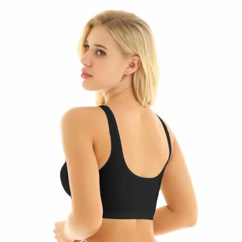 Luxury Padded Seamless Laser Cut Sports Bra - Image 5
