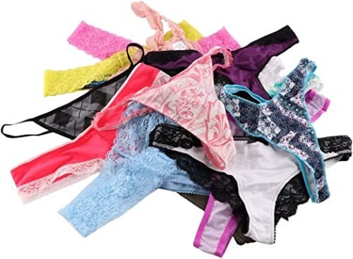 Six Assorted styles Thong's in One Pack - Image 3