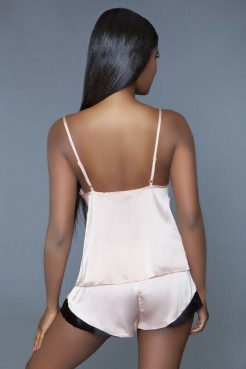 100% Silk Satin cami short set - Image 4