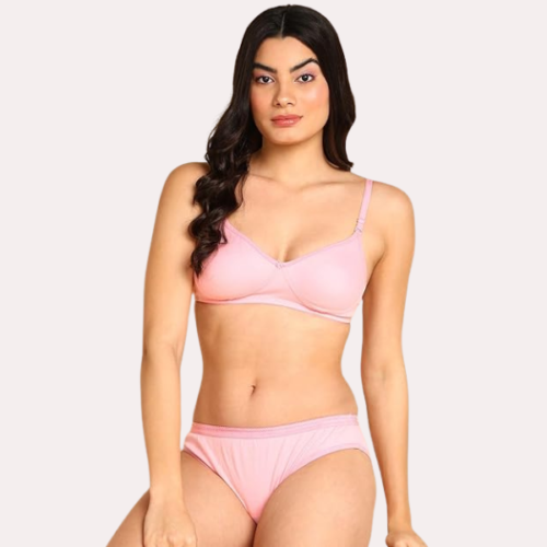 Cozy Cotton Intimates Bra Panty Set - Image 2