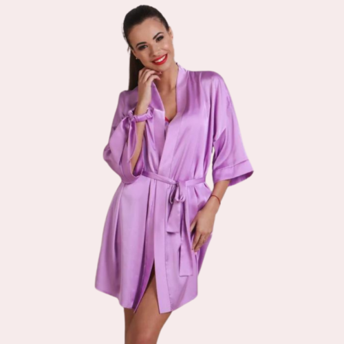 Silken Charm, Wrapped in Women's Seduction Robe - Image 2