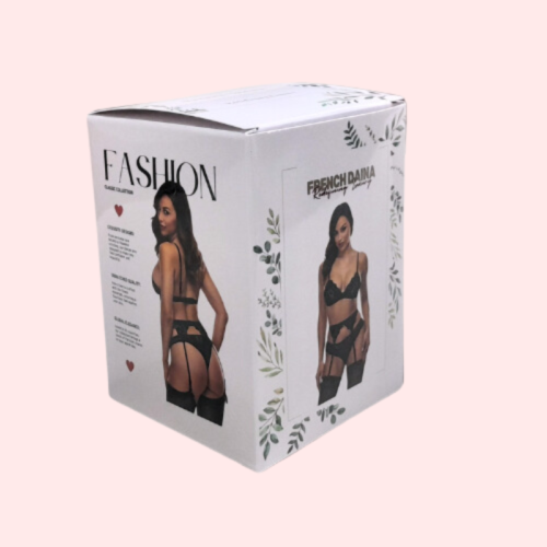 French Daina Ultra Luxury Silk Satin Lace Briefs Gift Box - Image 9