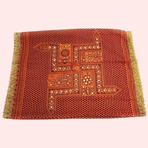 Fashion & Heritage Women’s Solid Cotton Pichora – Elegant Dupatta - Image 2