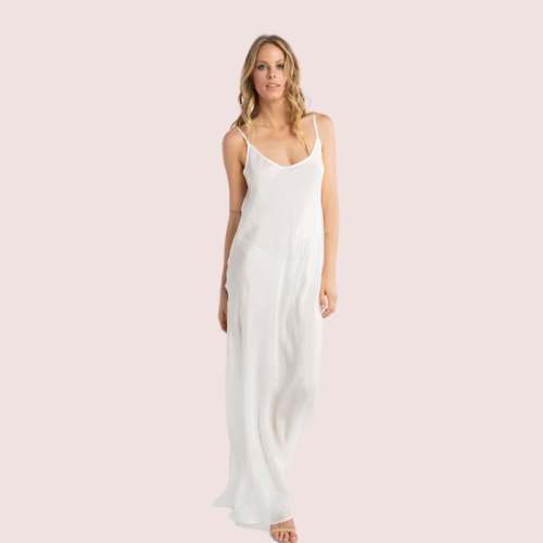 Plus Size Lightweight Sheer Mesh Slip Dress - Image 2