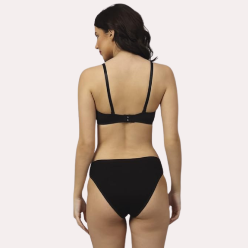 Casual Cotton Comfort Bra Panty Set - Image 5