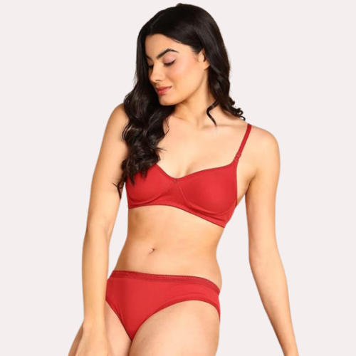Soft Cotton Lingerie Set For Her - Image 2