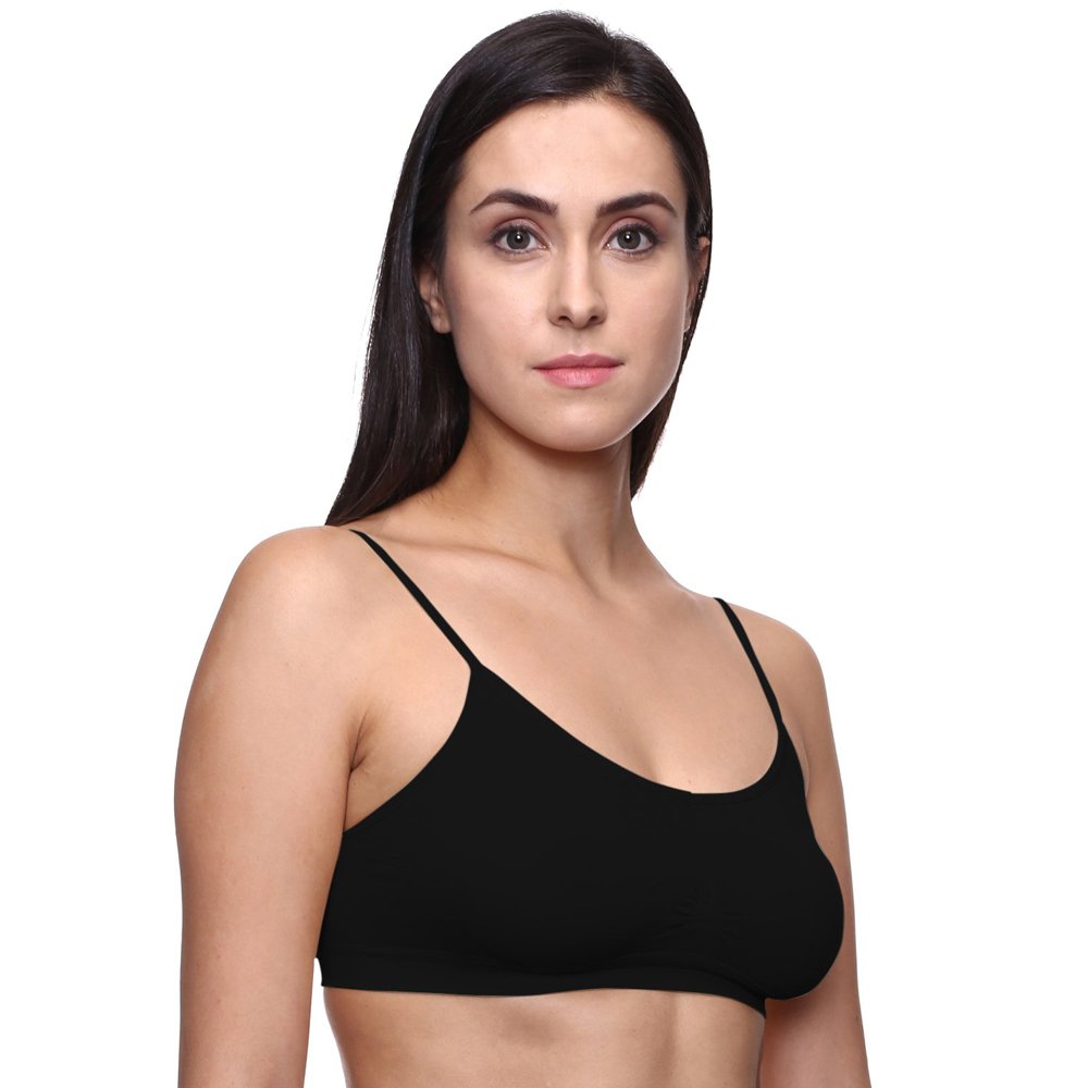 Chic & Flirty Thin Straps Sports Bra- Pack of 3 2 Chic & Flirty Thin Straps Sports Bra- Pack of 3 - Image 2
