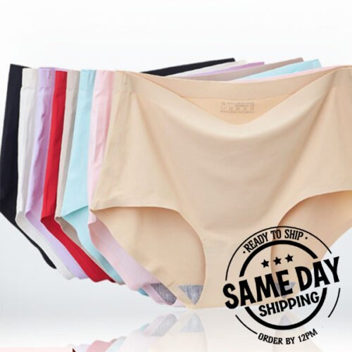 3 Pack luxury laser cut seamless panties - Image 3