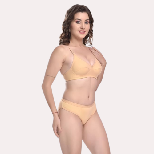 Everyday Elegance Cotton Bra Panty Set - Image 3