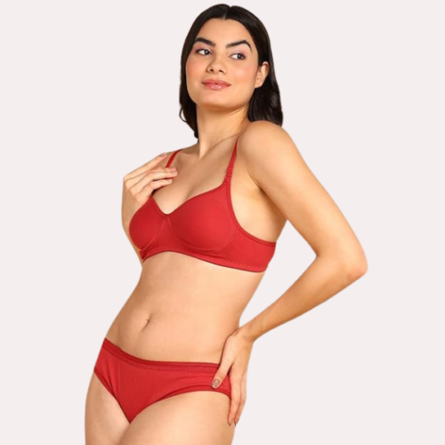 Soft Cotton Lingerie Set For Her - Image 3