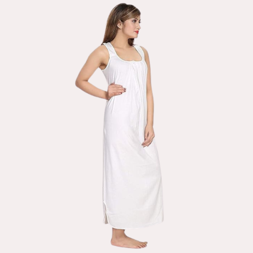 Comfortable Maxi Cotton Nighty Gown - Image 2