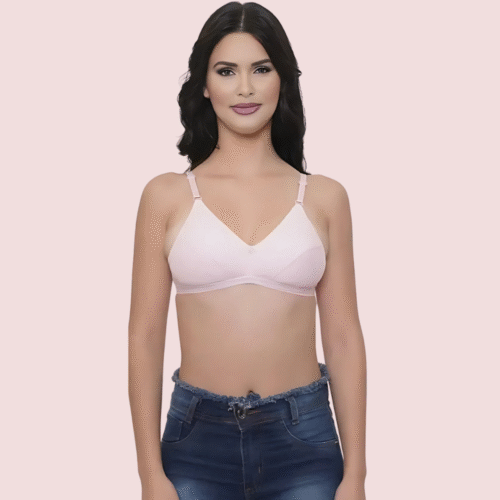 Breezy Comfort 2-Pack Cotton Summer Bra – Assorted Colors - Image 2