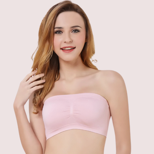 Pack of 2- Seamless Padded Tube Top Bras - Image 3