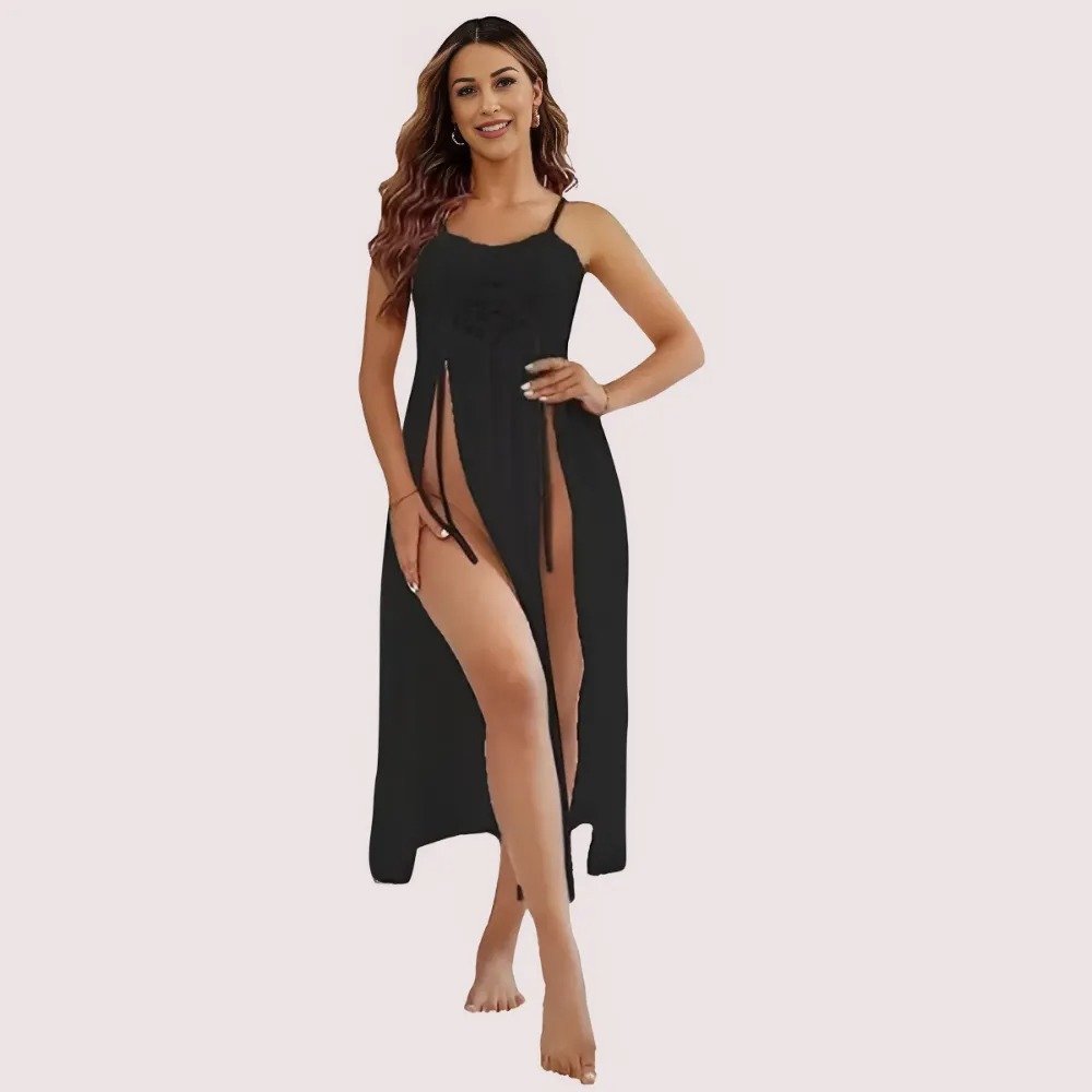 Romantic Black Babydoll Nightwear 1 Romantic Black Babydoll Nightwear