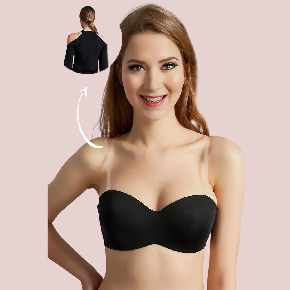Air Light Push-Up Bra with invisible straps 1 Air Light Push-Up Bra with invisible straps