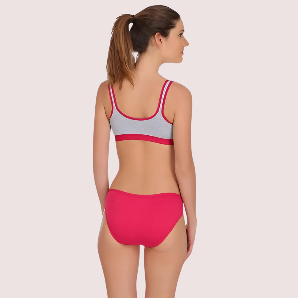 Trendy Sports Bra with Panty for Women (2 pack) 3 Trendy Sports Bra with Panty for Women (2 pack) - Image 3