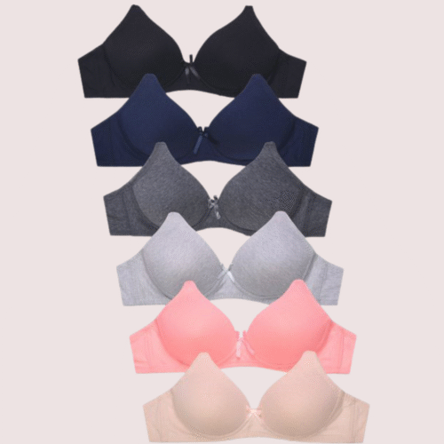 2 pack wirefree seamless Padded bra - Image 6