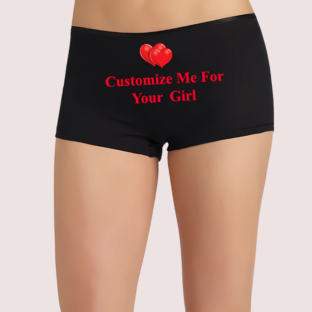 Cozy Waistband Boyshort- Customize For Your Girl 1 Cozy Waistband Boyshort- Customize For Your Girl