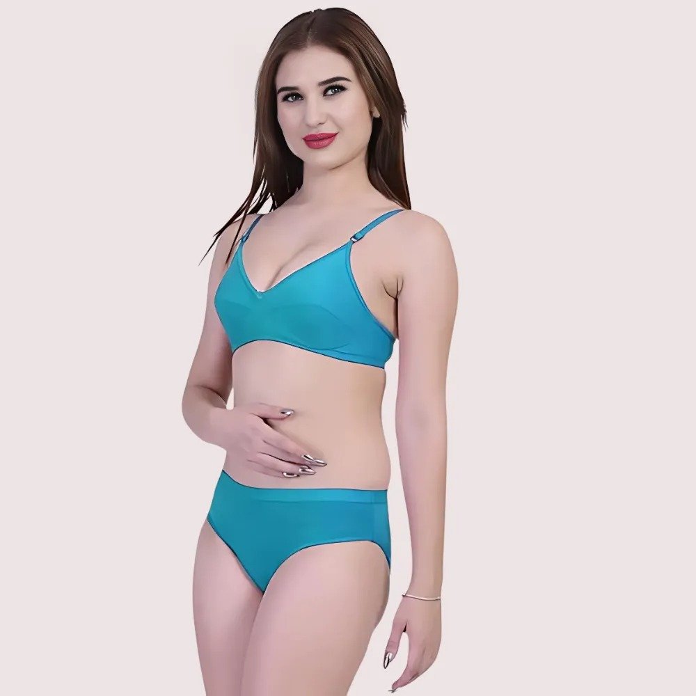 Women's Non-Padded Bra Panty Set (2 pack) 2 Women's Non-Padded Bra Panty Set (2 pack) - Image 2