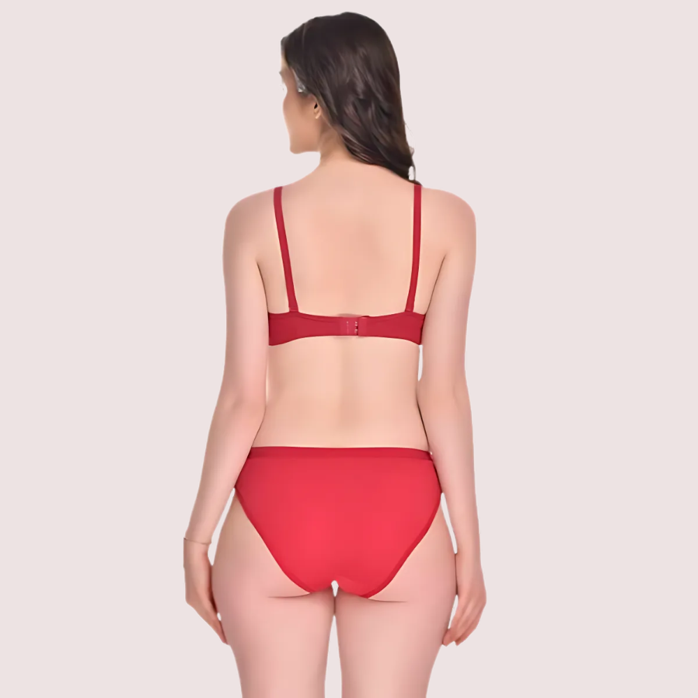 Padded Cotton Bra Panty Set for a Seductive Look (2 pack) 3 Padded Cotton Bra Panty Set for a Seductive Look (2 pack) - Image 3