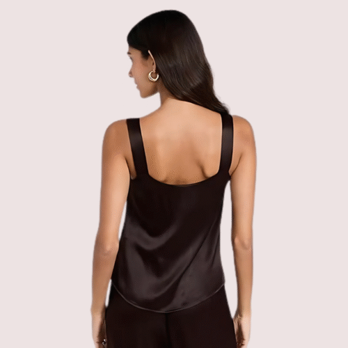 Soft Silk Camisole Perfect for Layering Comfort - Image 2