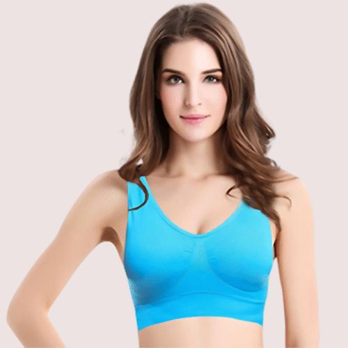 2-Pack Stylish Sports Bra Set for Girls - Image 2