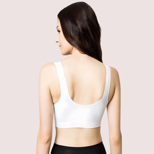 Fashionable Cutout Sports Bra for Young Athletes - Image 3
