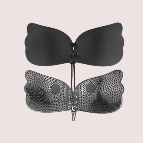 "Solid" Non-Wired Padded Stick-On Push-Up Bra - Image 2