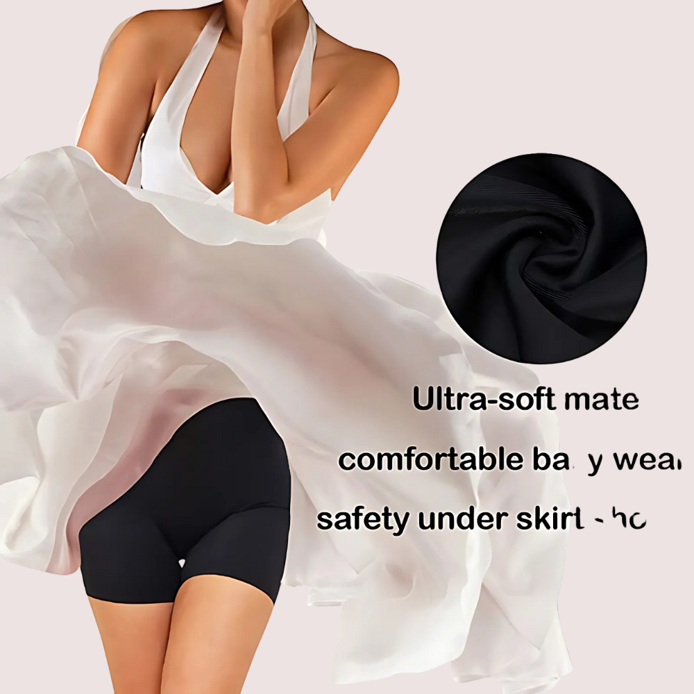Super Comfort Black Seamless Shorts 3 Super Comfort Black Seamless Shorts - Image 3