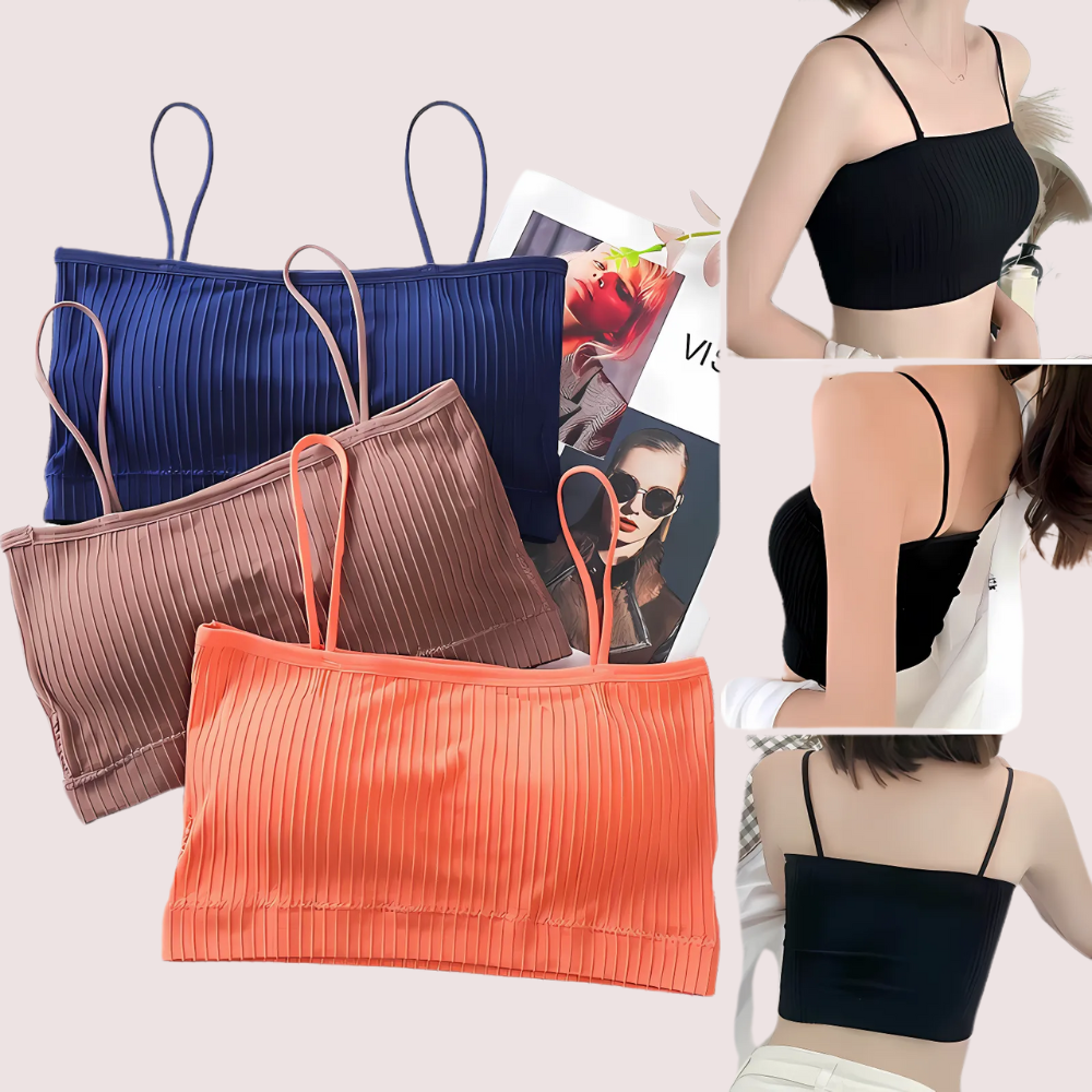 2 Pack Cute & Comfy lightly padded cami bra 3 2 Pack Cute & Comfy lightly padded cami bra - Image 3