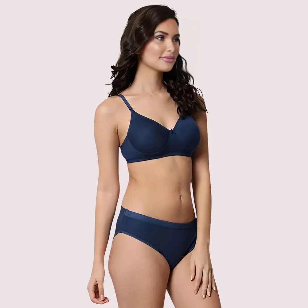 Classic Cotton Sexy Bra & Panty Set (2 pack) 1 Classic Cotton Sexy Bra & Panty Set (2 pack)