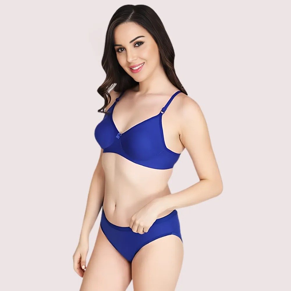 Non-Padded Bra Panty Set for Women (2 pack) 1 Non-Padded Bra Panty Set for Women (2 pack)