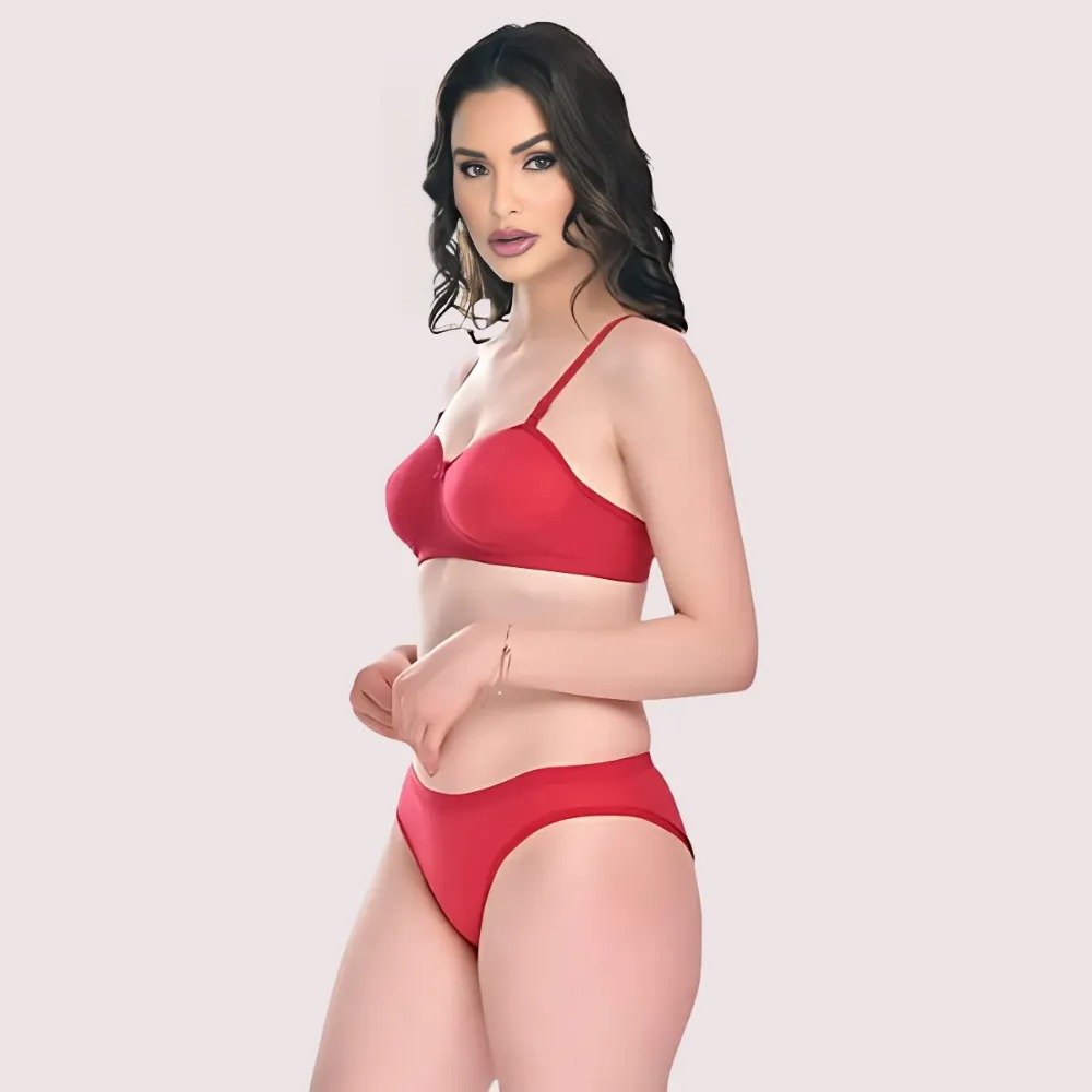 Padded Cotton Bra Panty Set for a Seductive Look (2 pack) 2 Padded Cotton Bra Panty Set for a Seductive Look (2 pack) - Image 2