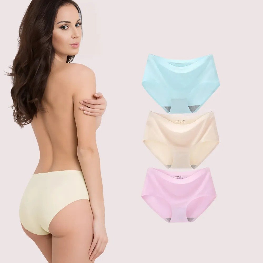 Women’s Silky Soft Seamless Panties (4 Pack) 1 Women’s Silky Soft Seamless Panties (4 Pack)