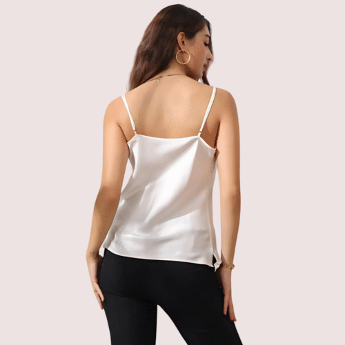 Premium Silk Cowl Neck Camisole for Layering - Image 2