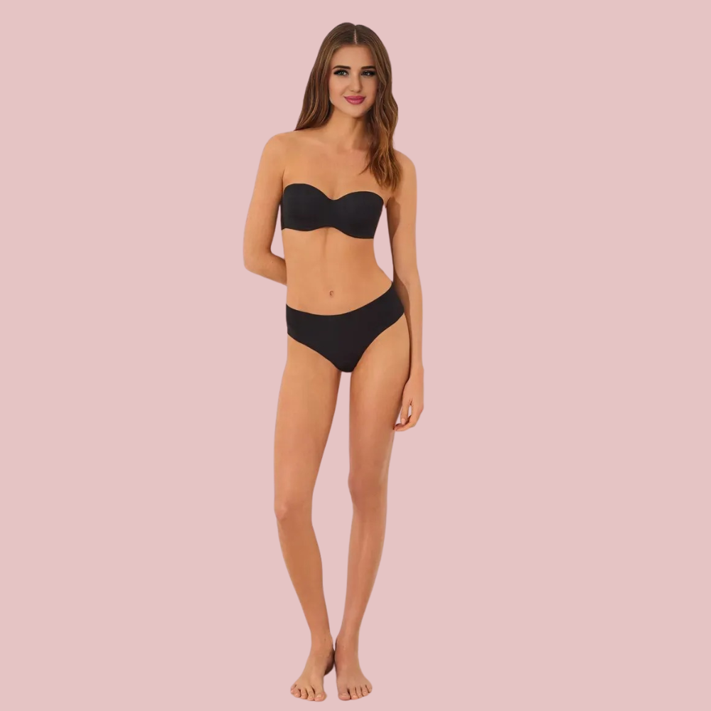 Sculpt & Smooth – Demi Bra & Seamless Panty Set 2 Sculpt & Smooth – Demi Bra & Seamless Panty Set - Image 2