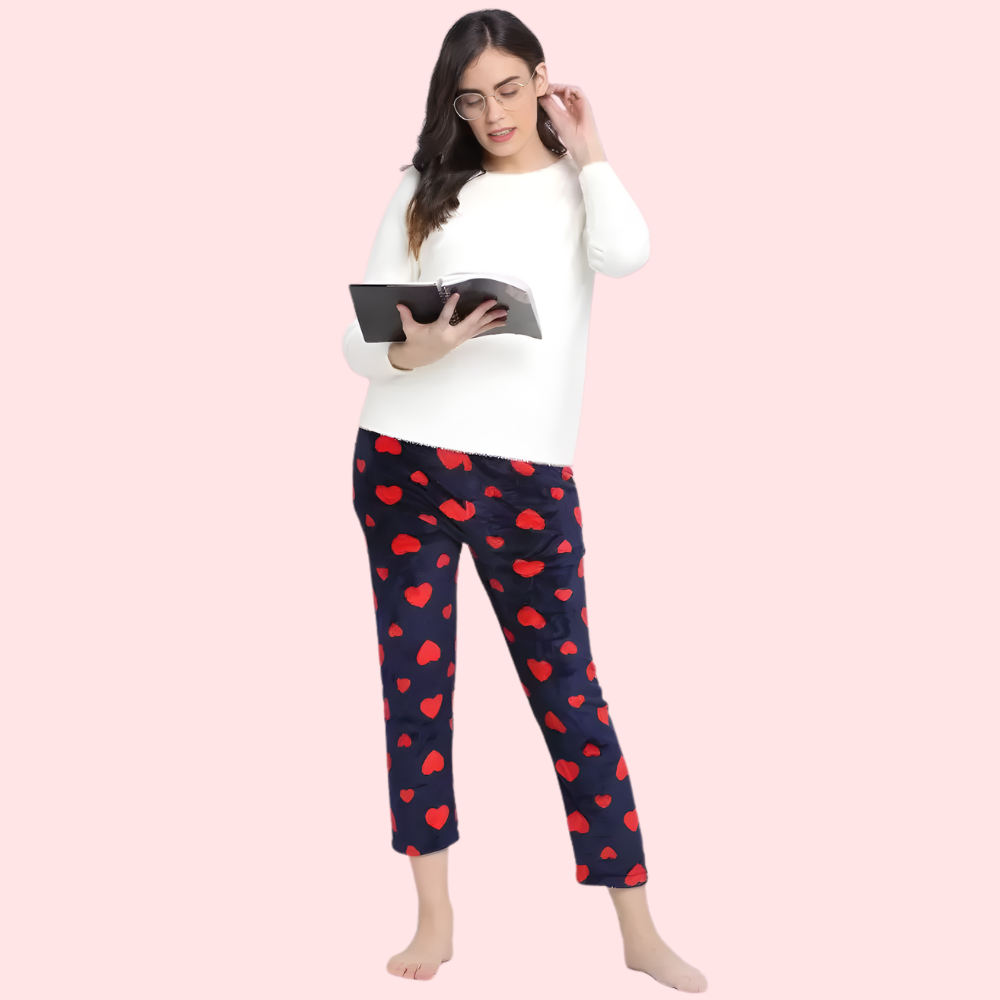 Women’s Fleece Pajamas – Pack of 2 1 Women’s Fleece Pajamas – Pack of 2