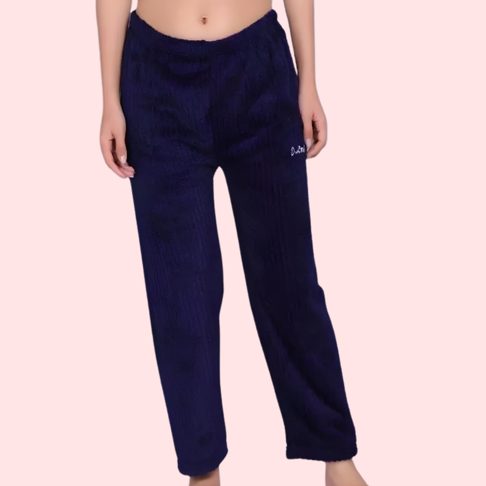 Ladies Woolen Winter Warm Pajama Pack of 2 2 Ladies Woolen Winter Warm Pajama Pack of 2 - Image 2