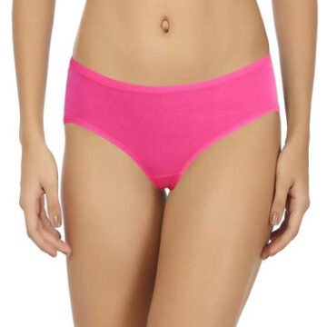 Comfy Snazzy Way Beauty Organic Plus Size Pure Magenta Cotton Panties(Pkt of 2)