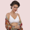 1MfYIYqrKlZYTdznv7sYHZGOAiakRboupjdEcRf1 Pure cotton wire free white bra for summers